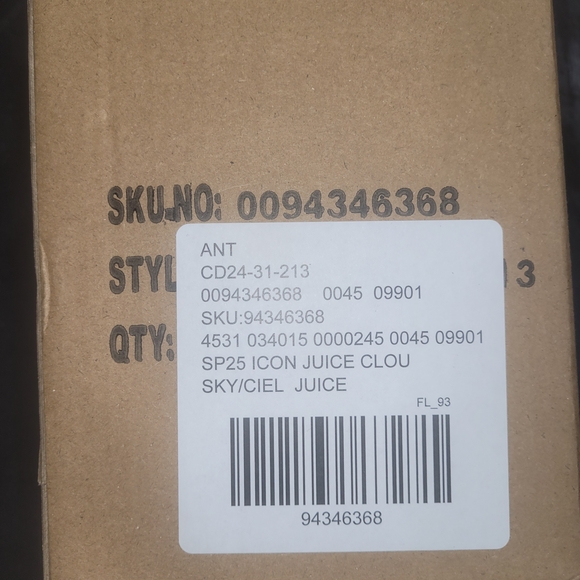 Anthropologie Confetti Icon Juice Glass Cloud 17.25 oz – Handblown Colorful NIB - Picture 4 of 4